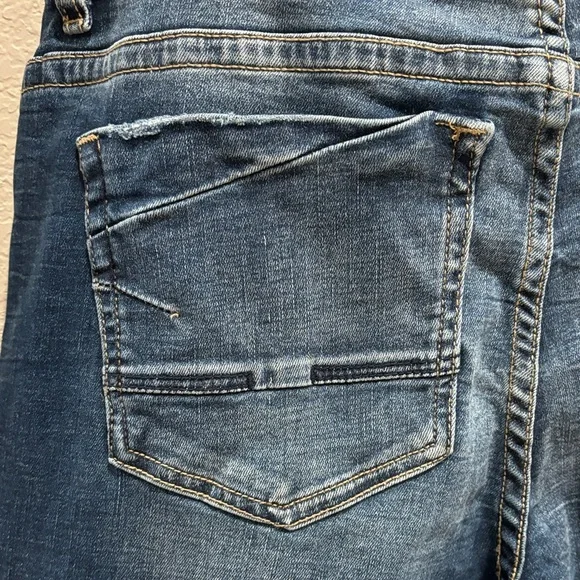 BKE Dark Blue Bootcut Jeans - Picture 7 of 11